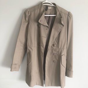 H&M midi trench coat